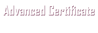 Advanced Certificate